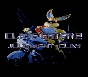 Clay Fighter 2 - Judgment Clay (USA) screen shot title